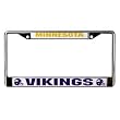 Minnesota Vikings Chrome License Plate Frame