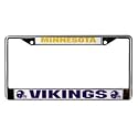 Minnesota Vikings Chrome License Plate Frame
