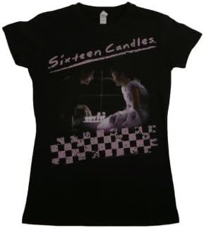 Sixteen Candles John Hughes 80s Movie Juniors Babydoll T-Shirt Tee Select Shirt Size: Medium