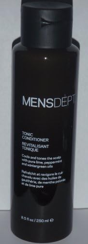 MENSDEPT Tonic Conditioner Cools and Tones Scalp with Pure Lime, Peppermint and WinterGreen Oils 8.5oz (250ml)
