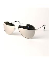 Classic Tear Drop Mirror Lens Aviator Sunglasses by Urban Boundaries Eyewear