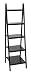Benzara 96158 66 in. H Wood Leaning Ladder Bookcase
