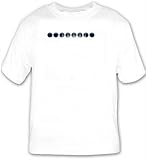 00 Moonphases Openclipart T-shirt