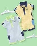 First Impressions Baby Boy Polo Sunsuit