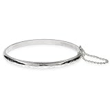 Etched Design 5mm Sterling Silver Bangle Bracelet 31hwxgobNwL. SL160 Etched Design 5mm Sterling Silver Bangle Bracelet