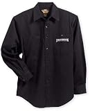 Harley Davidson Men's Long-Sleeve Traditional Script Shirt. 100% cotton. 98268-02VM; 98267-90VM