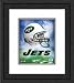 Framed Helmet Logo New York Jets Photograph