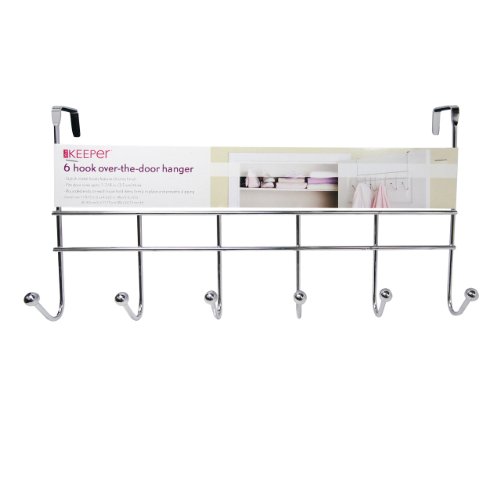 It's A Keeper 6 Hook Over-the-Door Hanger