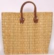 Moroccan Straw Summer Beach / Shopper / Tote Bag