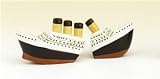 Sinking Titanic Salt & Pepper Shaker Set