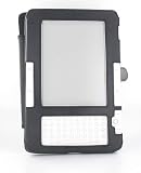 Black - Georj & Co. Genuine Leather Kindle Cover / Protective Case for Kindle 2 with 6" Screen & 3G Feature
