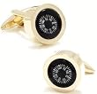 Cufflinks - Gold Compass