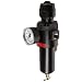 Dixon CB6-04MGMB Manual Drain Wilkerson Compact Filter/Regulator with Metal Bowl and Sight Glass, 1/2" Size, 70 SCFM Flow, 200 psig Pressure