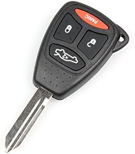 NEVERLAND 4 button Remote Key Case Shell fit for JEEP Commander Grand Cherokee Replacement