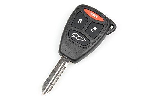 NEVERLAND 4 button Remote Key Case Shell fit for JEEP Commander Grand Cherokee Replacement