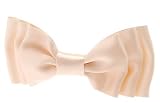 L. Erickson USA 3 Tier Double Faced Satin Ribbon Bow - Ivory
