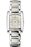 31hxW5faOBL. SL160  Ebel Watches  Ebel Brasillia Two Tone Steel and 18K Gold Silver Dial Womens Watch