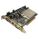 PNY VCGFX522PEB GeForce FX 5200 256MB VGA + VGA PCI Graphics Card - Retail