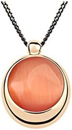 SweetBaby Lady "The Bright Moon" Korean Style Crystal Short Necklace(C4)