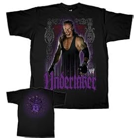 UNDERTAKER "FRAME" KIDS WRESTLING T-SHIRT SIZE MEDIUM (10-12)