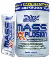 HealthPersonalCare: Mass Xxplosion Nutrex Anabolic Workout Formula, 15/1.6oz Packets Fruit Punch