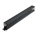 Tripp Lite SmartRack - Rack cable management duct with cover (horizontal) - black - 1...