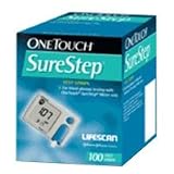 OneTouch SureStep Blood Glucose Test Strips - 100 ea