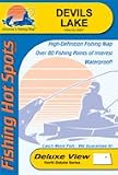 Devils Lake Fishing Map (North Dakota Fishing Map Series)