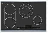 Bosch 500 Series NET5054UC 30 Electric Cooktop, 4 Zones, Dual Element and PowerStart Option