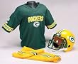 Green Bay Packers Youth Uniform Set - size Medium - Football Sports Merchandise