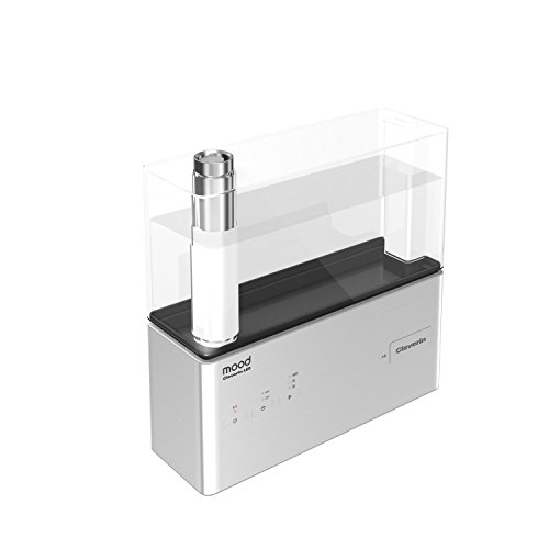 クレベリン LED搭載 mood超音波式加湿器 シルバー KMWQ-301C クレベリン LED搭載 mood超音波式加湿器 シルバー KMWQ-301C