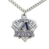 Arizona Diamondbacks Chain Necklace & Enameled Pewter Pendant