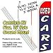 Used Cars (Blue) Feather Banner Flag Kit (Flag, Pole, & Ground Mt)