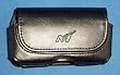 EXECUTIVE SIDE CASE LEATHER POUCH (With Belt Clip) for MOTOROLA Z9 / PALM CENTRO 685, 690