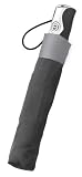 Bigtop Automatic Open/Close Double canopy folding umbrella BLACK