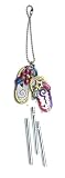 Outdoor Living : Flip Flops - Pewter Car Wind Chime