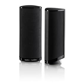 Harman Kardon - HK S4 - Enceintes satellites compl�ment - Noir laqu� - Paire (Import Allemagne)
