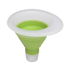 Progressive International 2-Inch Collapsible Mini Funnel, Green