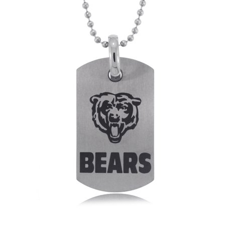 Chicago Bears Pendant Sports Tag Necklace - Official