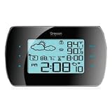 Oregon Scientific Weather Forecaster with Atomic Clock and Touch-Controlled AM/FM Radio