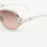 31hyC3RP7eL. SL160  HOTLOVE Premium Quality Women Sunglasses UV400 Lens Technology   8034 (Silver) Comfortable Plastic Frame with Unique Elegant Design   Trendy Fashion Everyday Apparel for Women & Men Unisex
