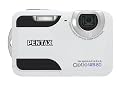 Pentax Optio WS80 Digitalkamera (10 Megapixel, 5-fach opt. Zoom, 6,9 cm (2,7 Zoll) Display, 1.5m wasserdicht, staubdicht) wei&szlig;/schwarz