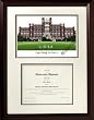 Loyola University, New Orleans Scholar Scholar Mahogany Framed Lithograph w/Diploma Opening