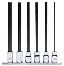 Proto 6pc Long Hex Bit 4-10m Proto 3/8" Hex Bit Set