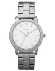 DKNY Glitz Silver-Tone Dial Womens Watch #NY8317