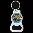 Jacksonville Jaguars Bottle Opener Key Ring - NFL Football Fan Shop Sports Team Merchandise