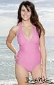 Beach Native® Pink Polka Dot Halter Swimsuit - Women's Swimsuit Plus Size Swimsuits