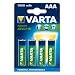 Varta Power Accu NiMH Akku AAA Micro 1000 mAh 4er Pack