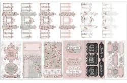 Bulk Buy: FabScraps Scapbooking (3-Pack) Elegant Chic Journal Pack MC71001A