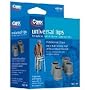 Apex-Carex Universal Walker Tips, Grey, Size: 1-1/8 inches, #A821-00 - 4 Ea